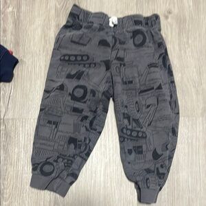 4/$20 Carters Gray Kids Jogger Pants 24M